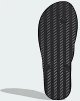 Shop Adidas Keitaki Alpha 拖鞋 黑色/白色/黑色 JR1152