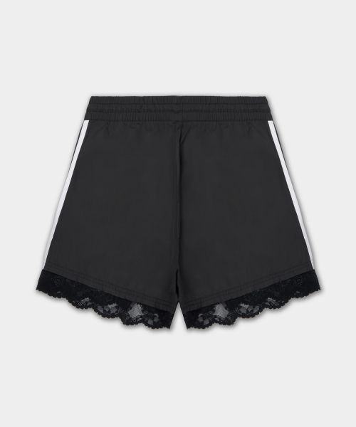 Order (Women) adidas Lace Trim 3-Stripes Short Pants - Black II5605