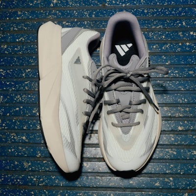 (W) Adidas Light Blaze Blanco Hueso/Gris Uno/Gris Tres JS4256 6