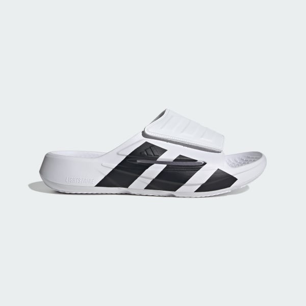 Adidas Light Blaze Slides Cloud White/Core Black/Core Black