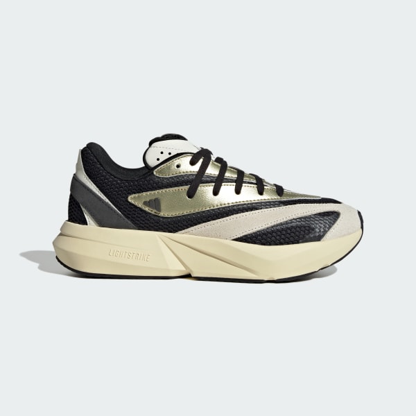 (Women) Adidas Light Blaze Sneakers Core Black/Gold Metallic/Carbon JR7209