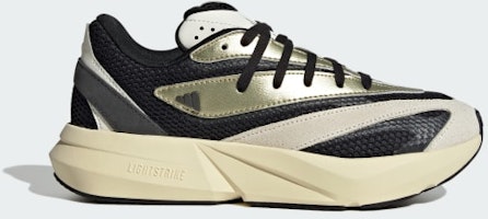 (Women) Adidas Light Blaze Sneakers Core Black/Gold Metallic/Carbon JR7209 (Women) Adidas Light Blaze Sneakers Core Black/Gold Metallic/Carbon JR7209