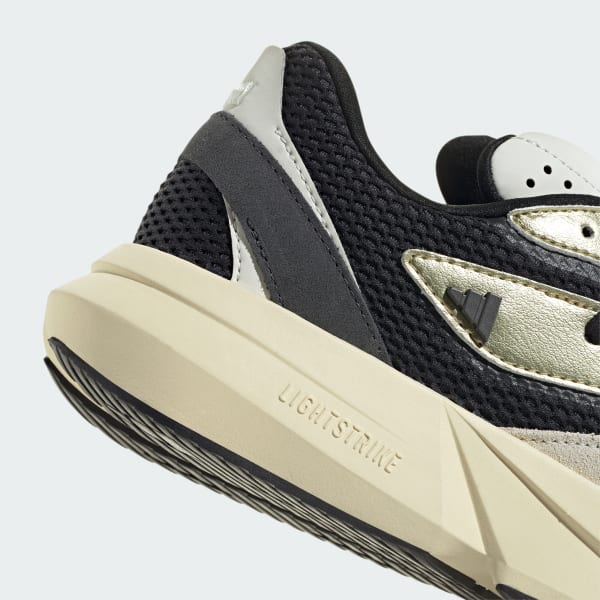 Cheap (W) 阿迪达斯 Light Blaze 运动鞋 黑色/金色/灰碳色 JR7209