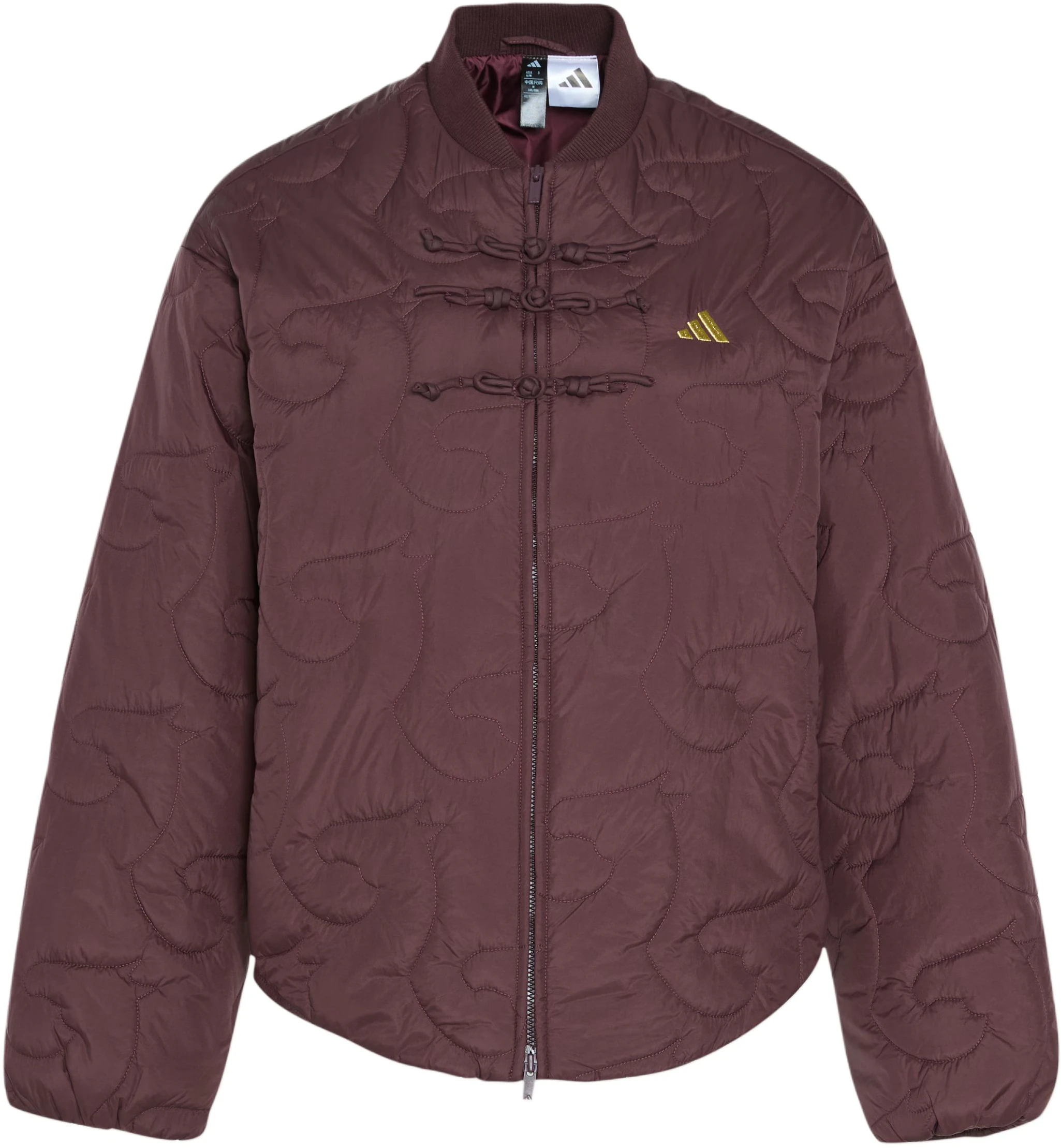 women-adidas-light-padded-jacket-chinese-style-outdoor-sports-casual-coat-ks-0629