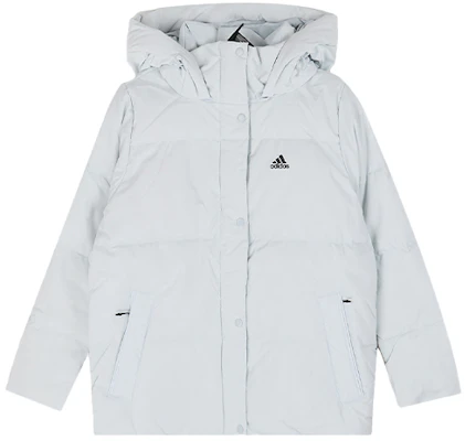 (W) adidas 輕羽絨連帽外套淺藍色 - 冬季防風 EH3983 Buy (W) adidas 輕羽絨連帽外套淺藍色 - 冬季防風 EH3983