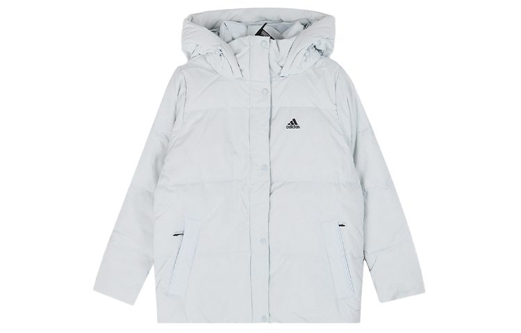 Order (W) adidas 輕羽絨連帽外套淺藍色 - 冬季防風 EH3983