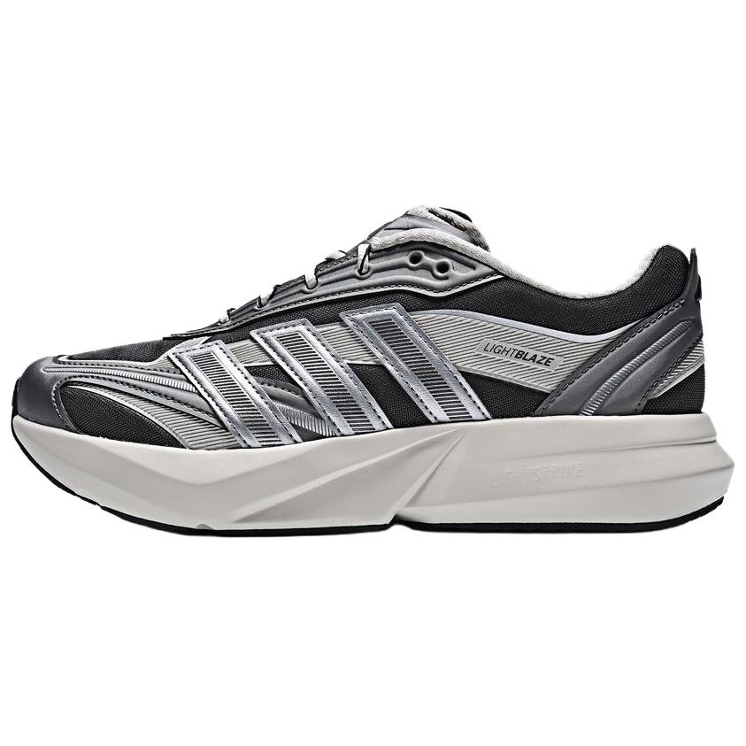 (Women) adidas Lightblaze Glow Casual Running Shoes Grey HQ7463