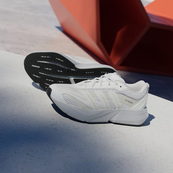 (W) Adidas Lightblaze Glow Cloud White/Cloud White/Zero Metalic 圖 3