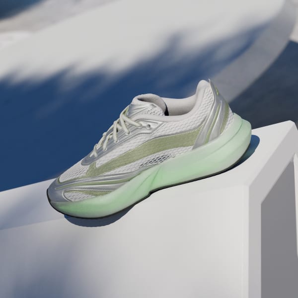 (W) Adidas Lightblaze Glow Cloud White/Silver Metallic/Magic Lime Met 圖 7