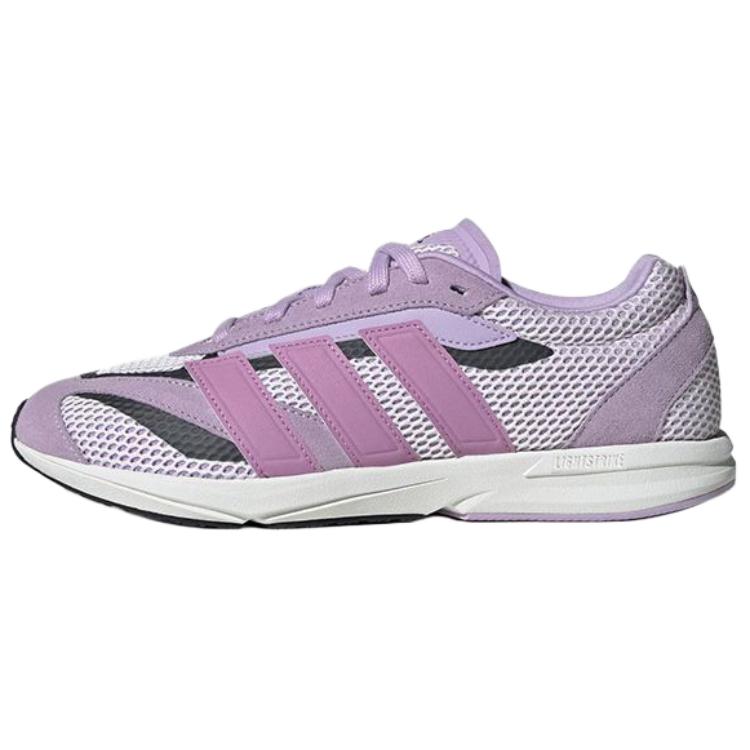 (Women) adidas LIGHTBLAZE LP Casual Running Shoes Purple Black - Stylish & Durable JS3201