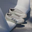 Purchase (W) Adidas Lightblaze LP Abu Silver Metallic Semi Green Spark JR4838