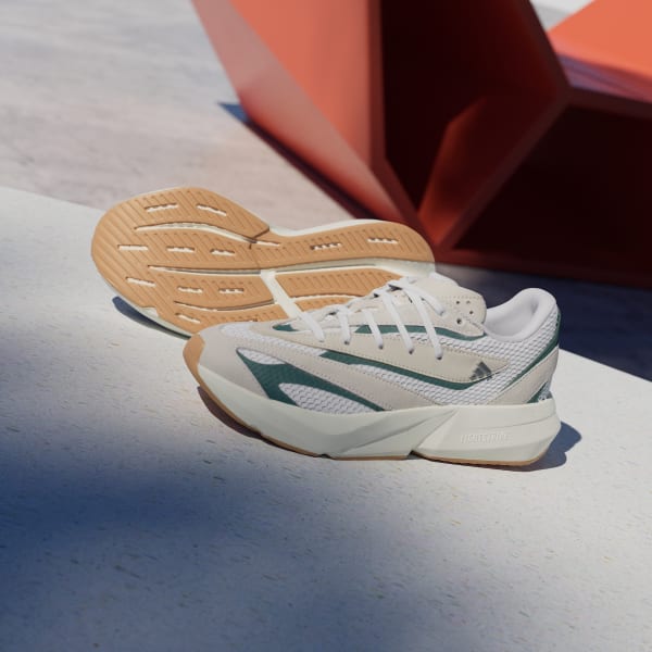 (W) Adidas Lightblaze Off White/Silver Metallic/Collegiate Green 圖 4