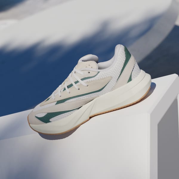 (W) Adidas Lightblaze Off White/Silver Metallic/Collegiate Green 圖 7