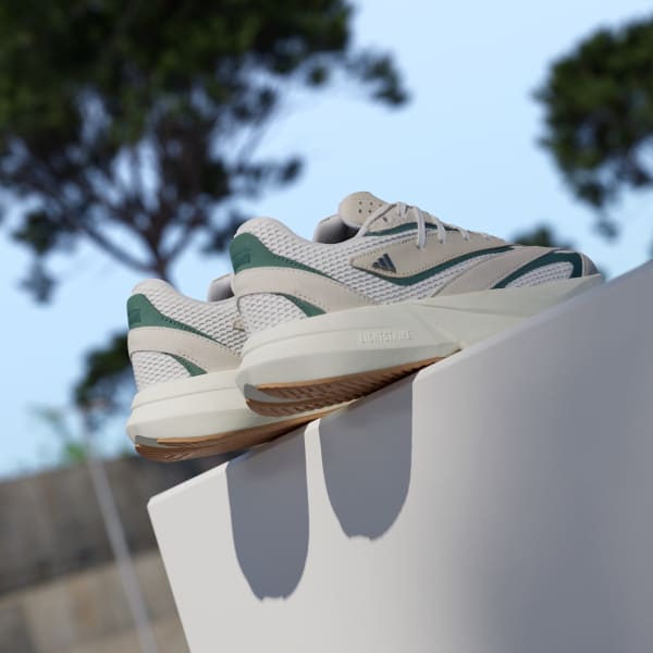 (W) Adidas Lightblaze Off White/Silver Metallic/Collegiate Green 圖 8