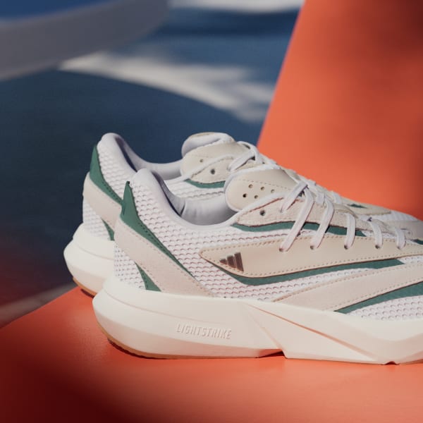 (W) Adidas Lightblaze Off White/Silver Metallic/Collegiate Green 圖 9