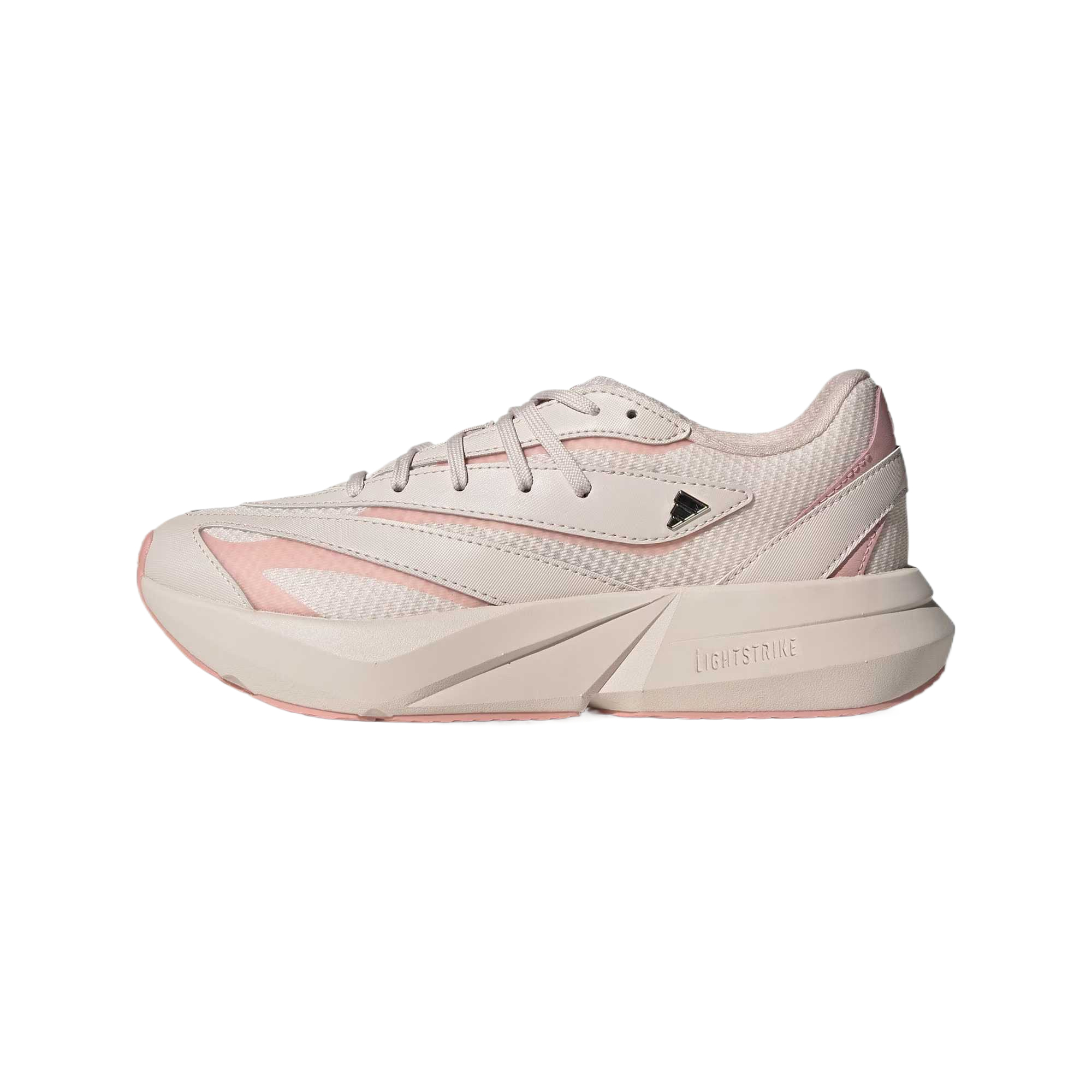 (Women) adidas LIGHTBLAZE Pink Brown Casual Running Shoes Lightweight & Stylish JR7335