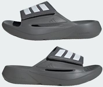 아디다스 라이트블레이즈 슬라이드 그레이 포/클라우드 화이트/그레이 포 JS3587 Sizing 아디다스 라이트블레이즈 슬라이드 그레이 포/클라우드 화이트/그레이 포 JS3587