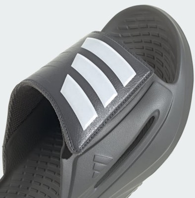 Adidas Lightblaze Slide Grey Four/Cloud White/Grey Four JS3587 1