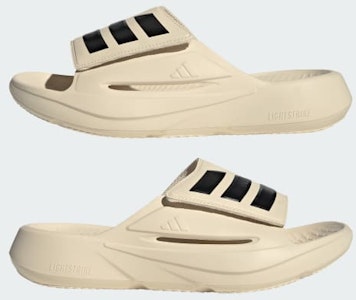 Adidas Lightblaze 拖鞋 奇白色/核心黑/奇白色 JS3586 Sizing Adidas Lightblaze 拖鞋 奇白色/核心黑/奇白色 JS3586