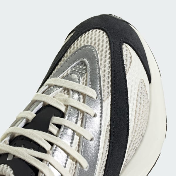 Cheap (W) Adidas Lightblaze Sneakers Alumina/Zilver Metallic/Core Zwart JR7208
