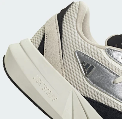 (W) Adidas Lightblaze Sneakers Alumina/Zilver Metallic/Core Zwart JR7208 1