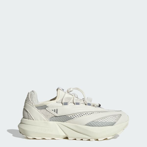 (Women) adidas Lightblaze VISTA Sneakers Core White/Silver Metallic/Orbit Grey JR7246