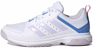 (Women) adidas Ligra 7 Indoor Shoes 'Cloud White / Blue Fusion' HQ3517 (Women) adidas Ligra 7 Indoor Shoes 'Cloud White / Blue Fusion' HQ3517