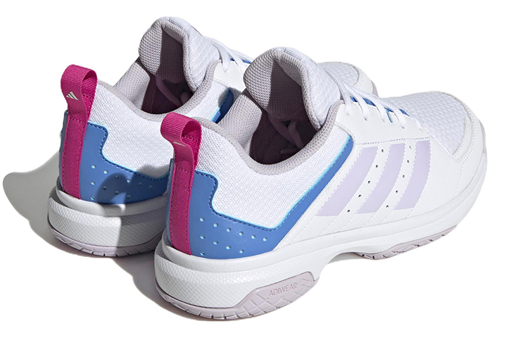 Shop (W) Chaussures Indoor adidas Ligra 7 ''Blanc Nuage / Bleu Fusion''. HQ3517
