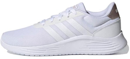 (Women) adidas Lite Racer 2.0 'White Champagne Metallic' FZ0384 (Women) adidas Lite Racer 2.0 'White Champagne Metallic' FZ0384