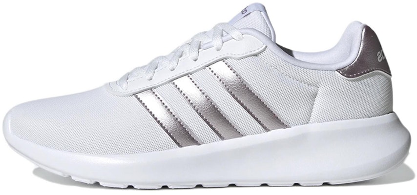 (Women) adidas Lite Racer 3.0 'White Silver' GX1719 Buy (Women) adidas Lite Racer 3.0 'White Silver' GX1719