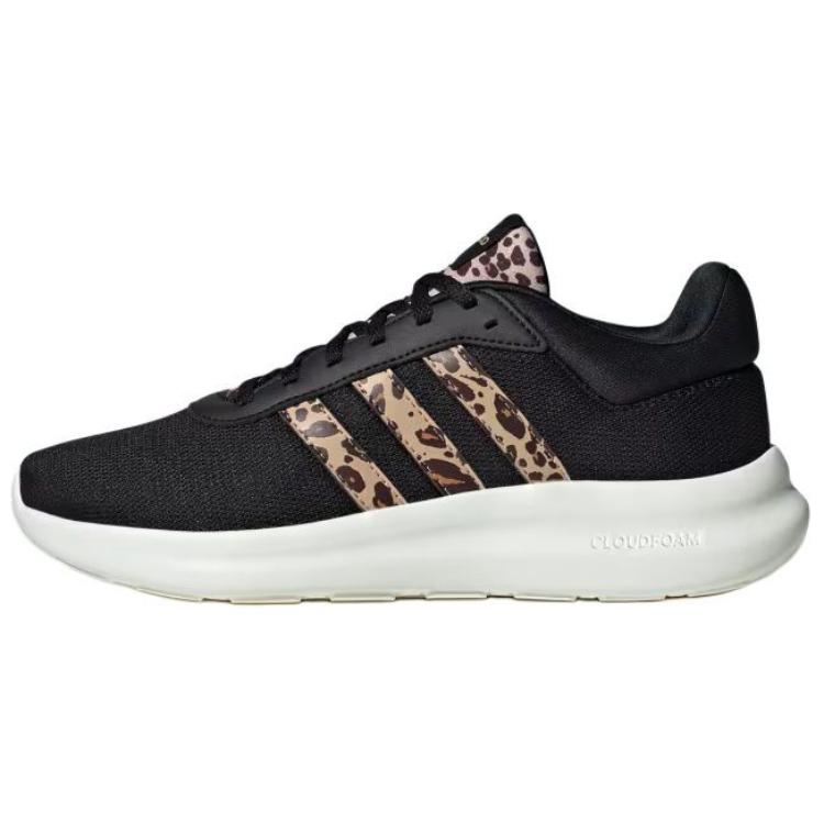 (Women) adidas Lite Racer 4.0 Black/White Lightweight Casual Running Shoes. IH5273