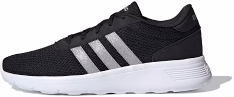 (Women) adidas Lite Racer 'Black Silver Metallic' FW8979 (Women) adidas Lite Racer 'Black Silver Metallic' FW8979