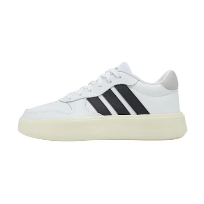 (W) adidas Litecourt 'White Black Silver Metallic'