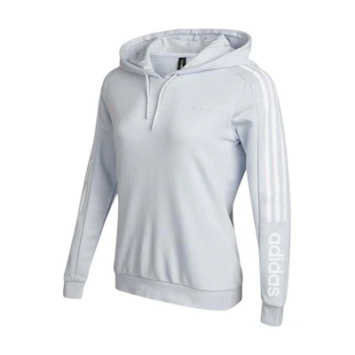 (Women) adidas Logo Print Zip Hoodie Blue H45112