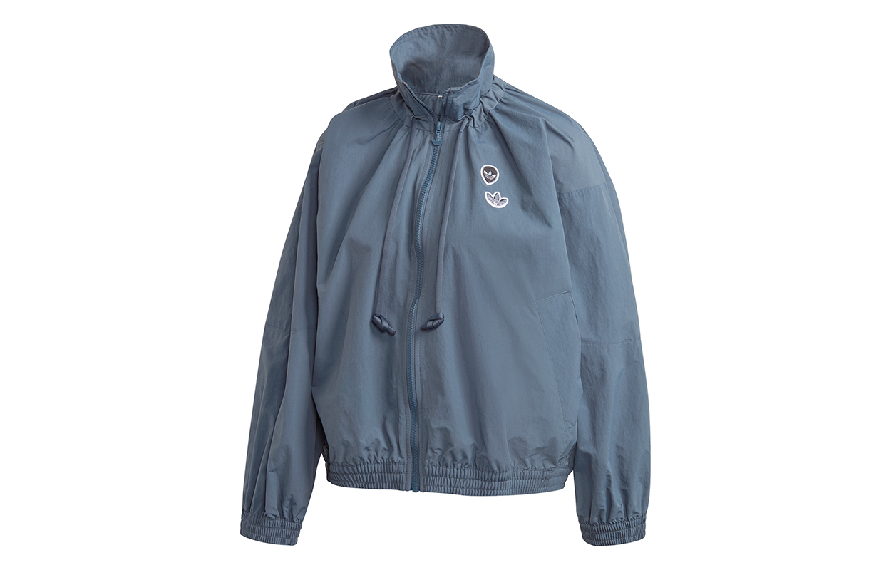 (Women) adidas Logo Track Top Breathable Running Zip Jacket FU3775