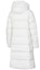 Lookbook (W) Abrigo de Invierno adidas Long Down Parka Blanco con Capucha. EH3986