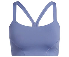(Women) adidas LS Yoga Bra Light Purple Yoga Training Top. H56331 (Women) adidas LS Yoga Bra Light Purple Yoga Training Top. H56331