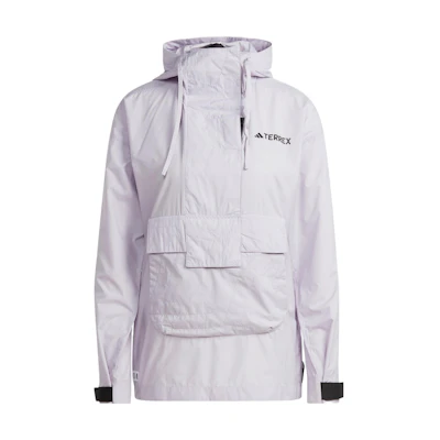(Women) adidas Made To Be Remade Wind Anorak Lightweight Jacket - Light Purple HN2954