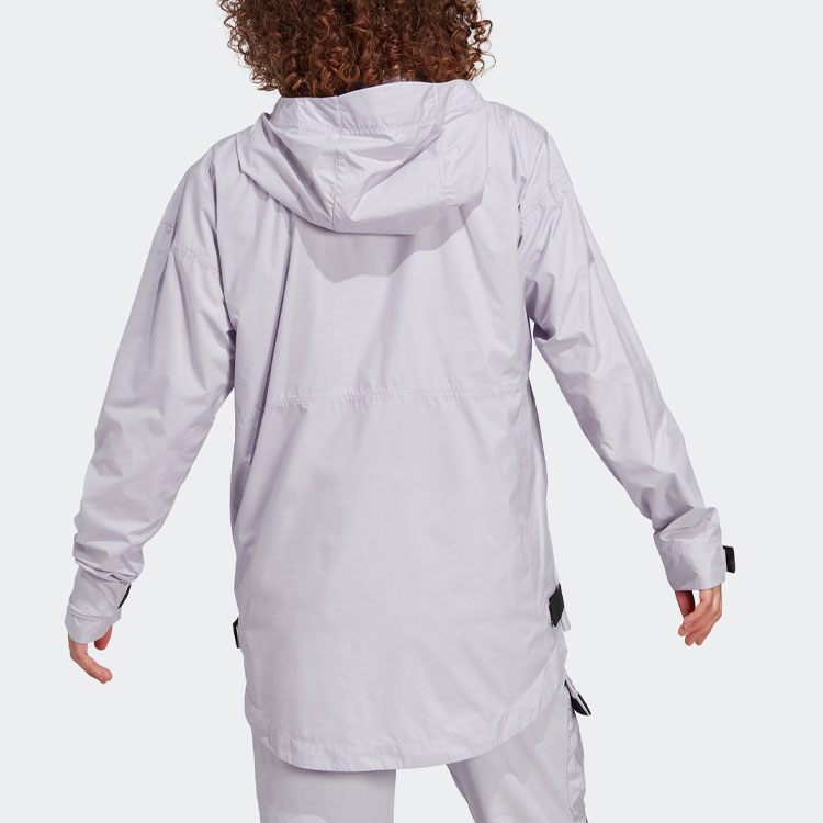 Shop (W) adidas Made To Be Remade 輕量風衣外套 - 淺紫色 HN2954