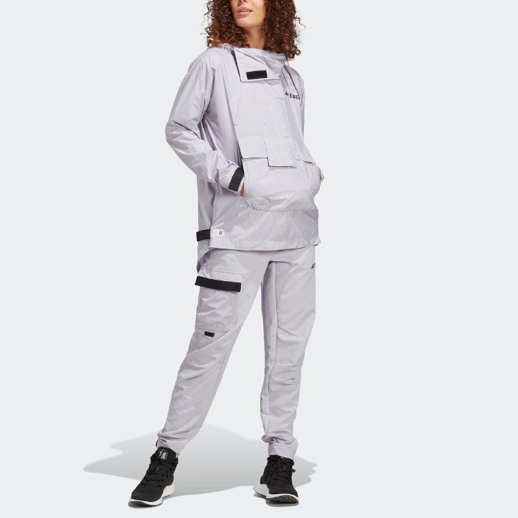 Details for (W) adidas Made To Be Remade 輕量風衣外套 - 淺紫色 HN2954