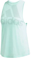 (Women) adidas Magic Logo Clear Mint Tank Top Soft & Comfy Sportswear Mint Green CW3854 (Women) adidas Magic Logo Clear Mint Tank Top Soft & Comfy Sportswear Mint Green CW3854