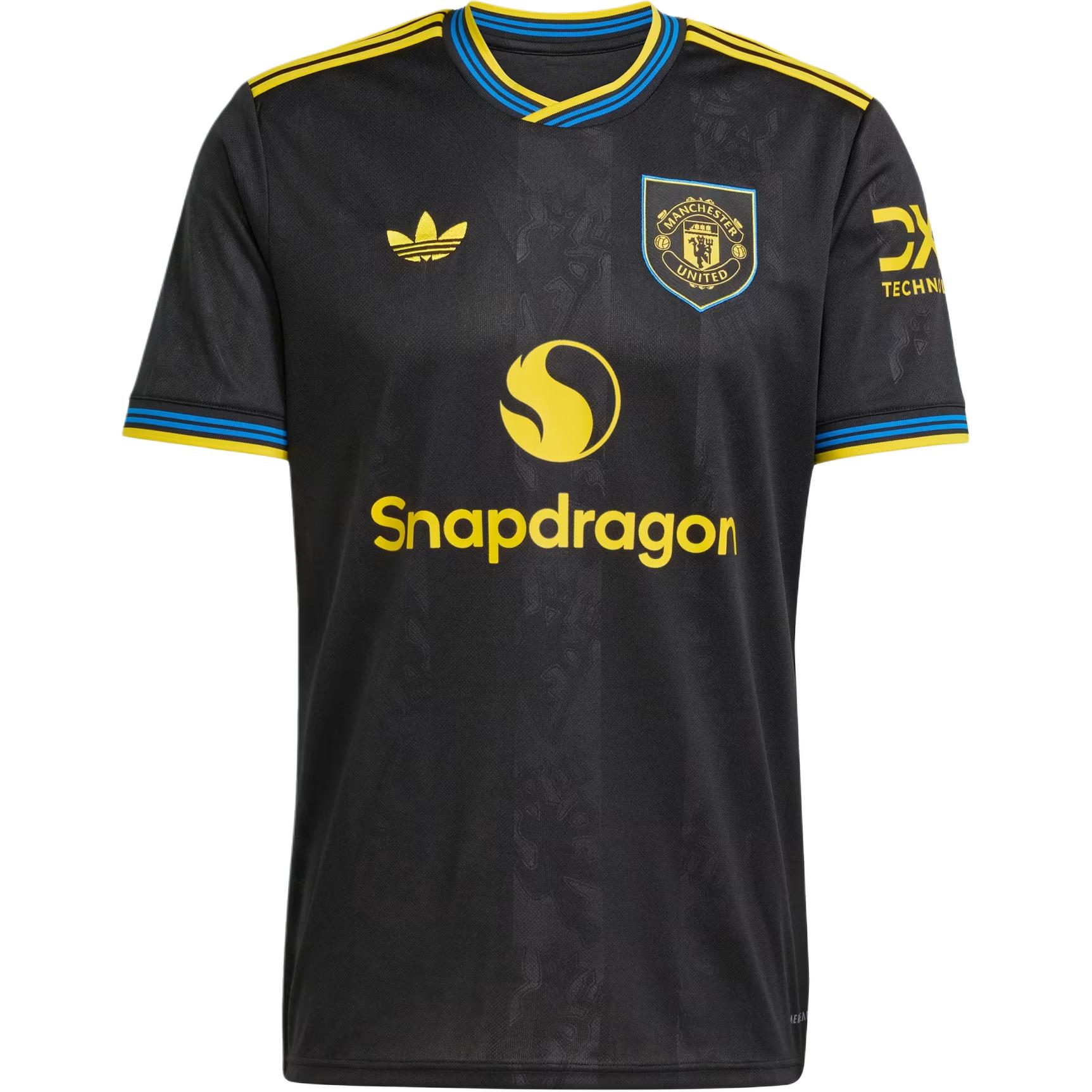 adidas Manchester United 25/26 Fan Jersey - Slim Fit Crewneck Tee KD4225