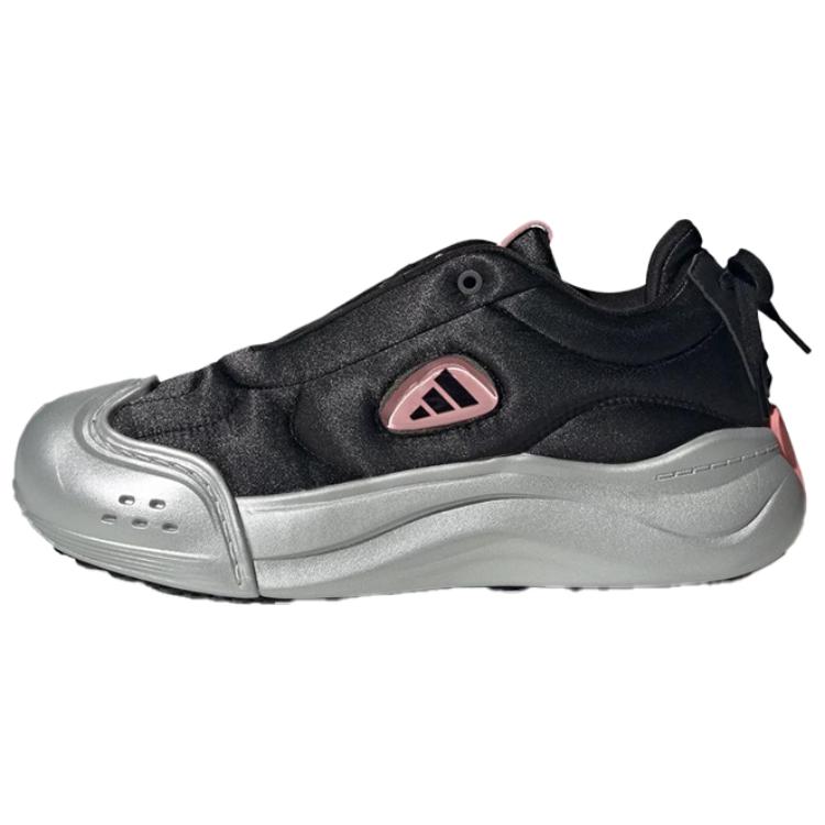 (Women) adidas MAXXCOURT FOS Casual Low-Top Shoes Black Silver - Stylish & Durable JH7227