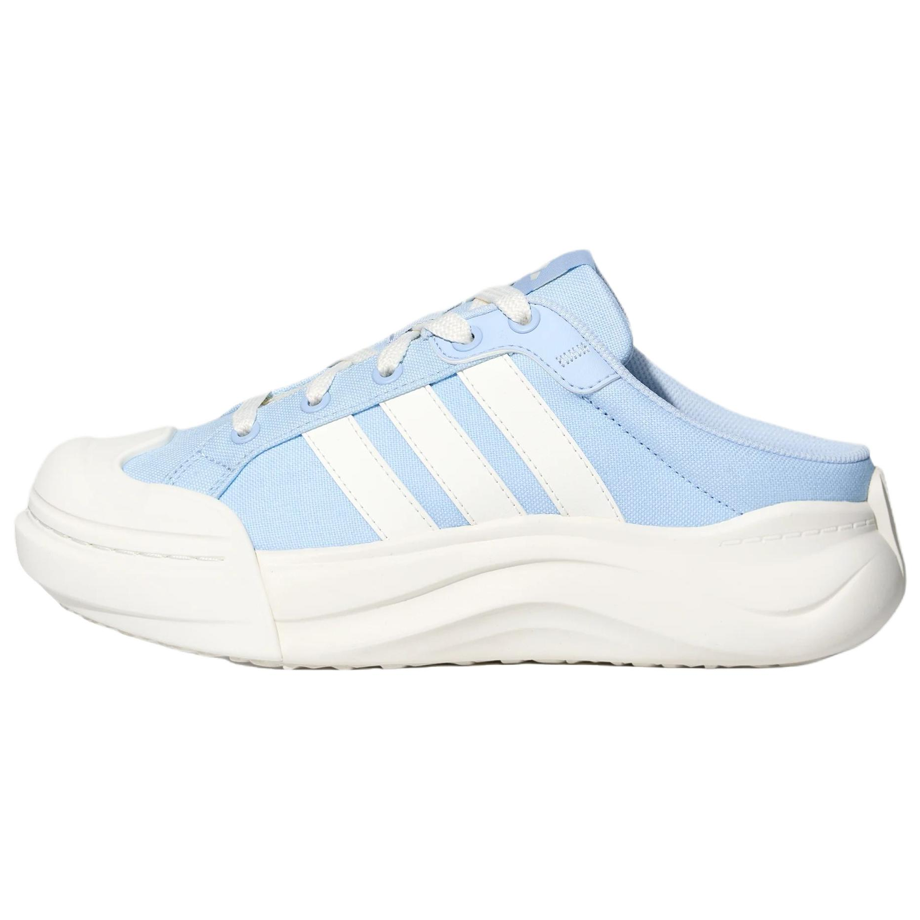 (Women) adidas MAXXCOURT MULE Slip-On Shoes Blue - Comfort, Grip & Style LA4476