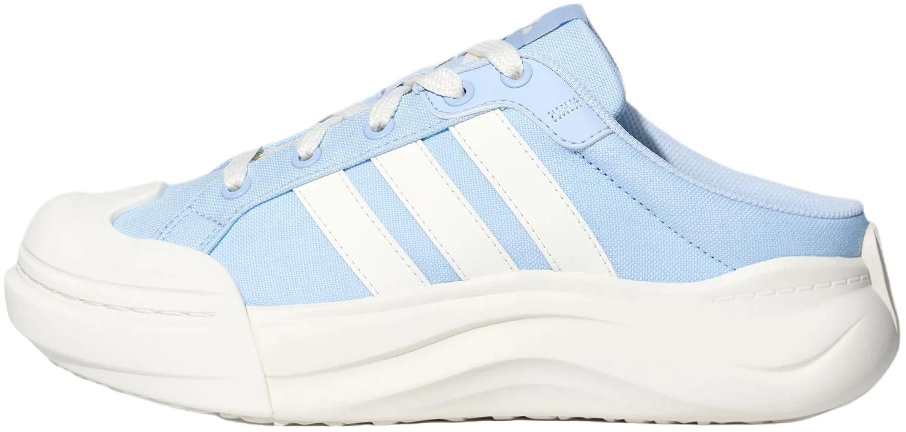 women-adidas-maxxcourt-mule-slip-on-shoes-blue-comfort-grip-and-style-la-4476