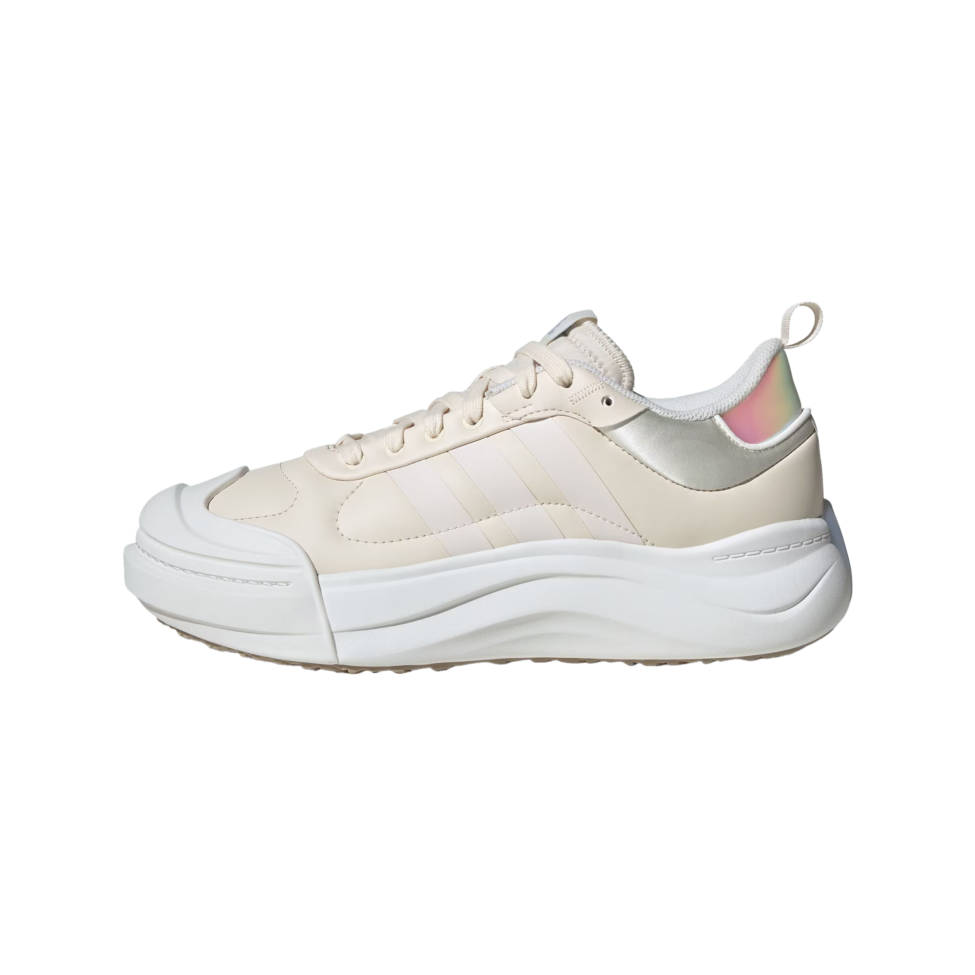 (Women) adidas MAXXCOURT SPW Tennis Shoes Cream White Comfortable Durable Low-top JI2509