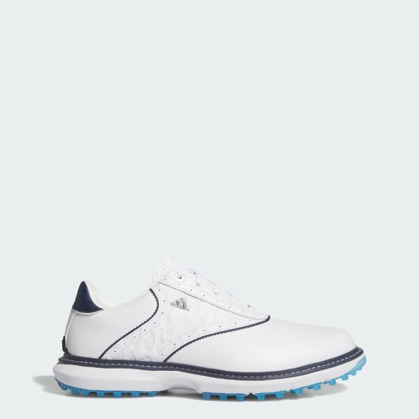 (Women) Adidas MC70 Spikeless Golf Shoes Cloud White/Collegiate Navy/Lucid Ray Blue HP7084