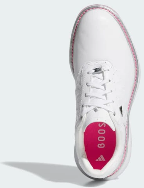 (W) Adidas MC70 Chaussures de Golf Sans Crampons Blanc/Argent Métallique/Rose HP7085 Lookbook (W) Adidas MC70 Chaussures de Golf Sans Crampons Blanc/Argent Métallique/Rose HP7085