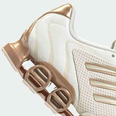 (W) adidas Mega Ghostride 休閒鞋 粉白/銅金/奇幻石英 KI6532 1