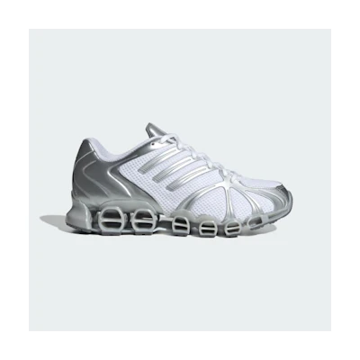 (W) Adidas Mega Ghostride Sneakers Cloud White/Silver Metallic/Matte Silver